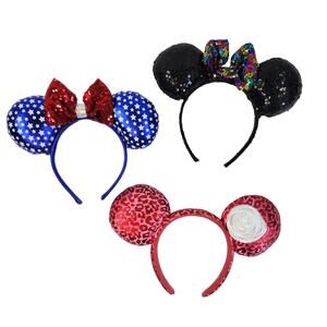 Minnie Ear Headband 3 Set Pair
